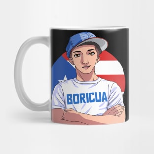 Boricua Puerto Rican Strong Pride Puerto Rico Flag Mug